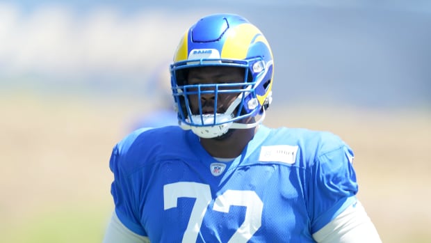 Tremayne Anchrum NFL: Los Angeles Rams Training Camp